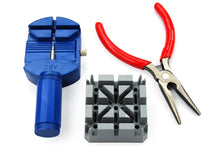 Carica l'immagine nel visualizzatore di Gallery, Kit riparazione orologi apri casse rimozione maglie batteria cinturino 16PZ