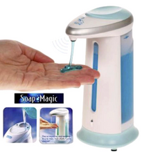 Carica l'immagine nel visualizzatore di Gallery, DISPENSER PORTA SAPONE EROGATORE DOSATORE AUTOMATICO MAGIC SOAP INFRAROSSI