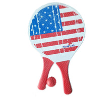 Carica l'immagine nel visualizzatore di Gallery, Racchettoni Da Spiaggia Racchette con Pallina Legno Gioco Bambini Adulti