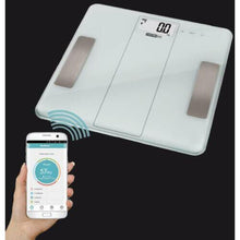 Carica l'immagine nel visualizzatore di Gallery, BILANCIA PESAPERSONE INTELLIGENTE BLUETOOTH DIGITALE ELETTRONICA 180KG CALORIE