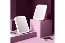 Carica l'immagine nel visualizzatore di Gallery, Specchio trucco con luce led make up portatile illuminato touch B0250