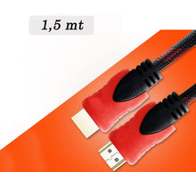 Carica l'immagine nel visualizzatore di Gallery, Cavo HDMI 4K ULTRA HD 1,5 Metri Maschio Maschio Versione 2.0