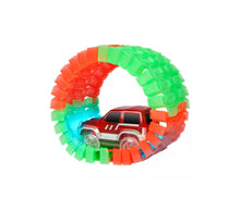 Carica l'immagine nel visualizzatore di Gallery, Pista Macchinine Luminosa Giocattolo Bambini Pista Flessibile Fluorescente 200PZ