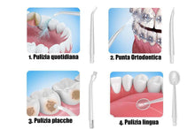 Carica l'immagine nel visualizzatore di Gallery, Idropulsore Dentale Elettrico Portatile Irrigatore Orale Per Cura Denti