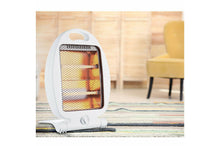 Lade das Bild in den Galerie-Viewer, Stufa elettrica caldobagno stufetta alogena quarzo termoventilatore JORDAN 800W