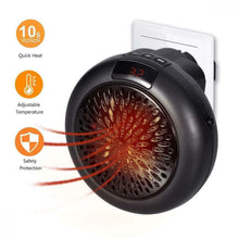 Carica l'immagine nel visualizzatore di Gallery, STUFA ELETTRICA WONDER HEATER 900W PORTATILE BASSO CONSUMO REGOLABILE DA 15 A...
