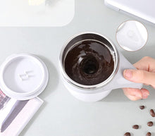 Carica l'immagine nel visualizzatore di Gallery, Tazza Automescolante Elettrica Coperchio Mixer Frullatore Caffe Cappuccino Te