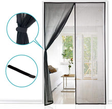 Carica l'immagine nel visualizzatore di Gallery, Zanzariera con Magneti per Porte 150 x 220 CM - 130 x 240 CM Rete Fine Tenda mag