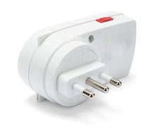 Carica l'immagine nel visualizzatore di Gallery, Presa Elettrica Temporizzata 24h Programmatore Meccanico Spina Analogica Bianca