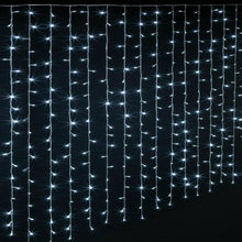 Carica l'immagine nel visualizzatore di Gallery, Tenda Luminosa Natalizia NATALE LUCI 3m x 100cm led PROLUNGABILE PIOGGIA