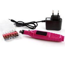 Carica l'immagine nel visualizzatore di Gallery, Fresa elettrica per unghie professionale con punte nail art velocita regolabile