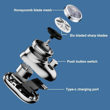 Carica l'immagine nel visualizzatore di Gallery, Mini Rasoio Elettrico Portatile Regolabarba Rasatura Uomo donna