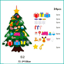 Carica l'immagine nel visualizzatore di Gallery, Set Albero di Natale In Feltro e Decorazioni 🎄