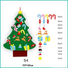 Carica l'immagine nel visualizzatore di Gallery, Set Albero di Natale In Feltro e Decorazioni 🎄