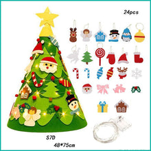 Carica l'immagine nel visualizzatore di Gallery, Set Albero di Natale In Feltro e Decorazioni 🎄