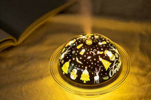 Carica l&#39;immagine nel visualizzatore di Gallery, Diffusore aromi profumatore ambiente lampada led natalizia USB luce notturna
