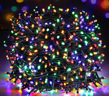 Lade das Bild in den Galerie-Viewer, Luci Per Albero Di Natale 500LED Minilucciole RGB 35MT Catena Luminosa Natalizia
