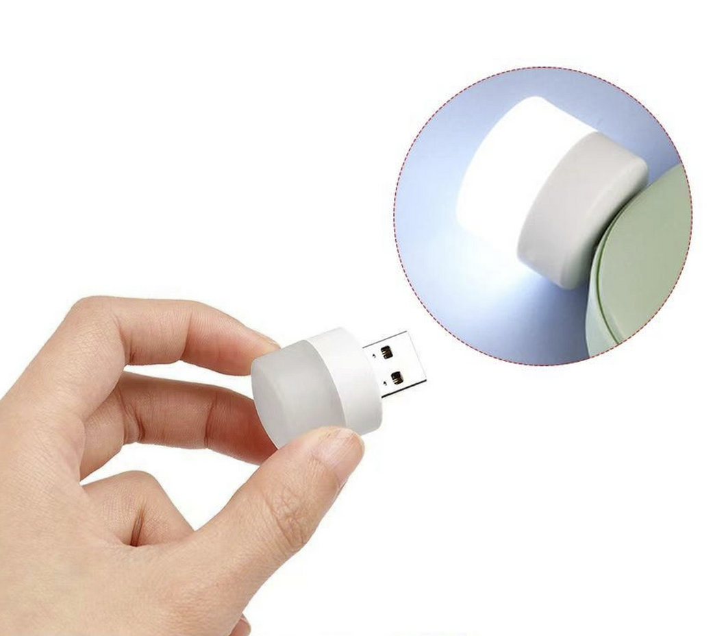 Lampadina Notturna USB LED Mini Luce Calda  Illuminazione Portatile 1W