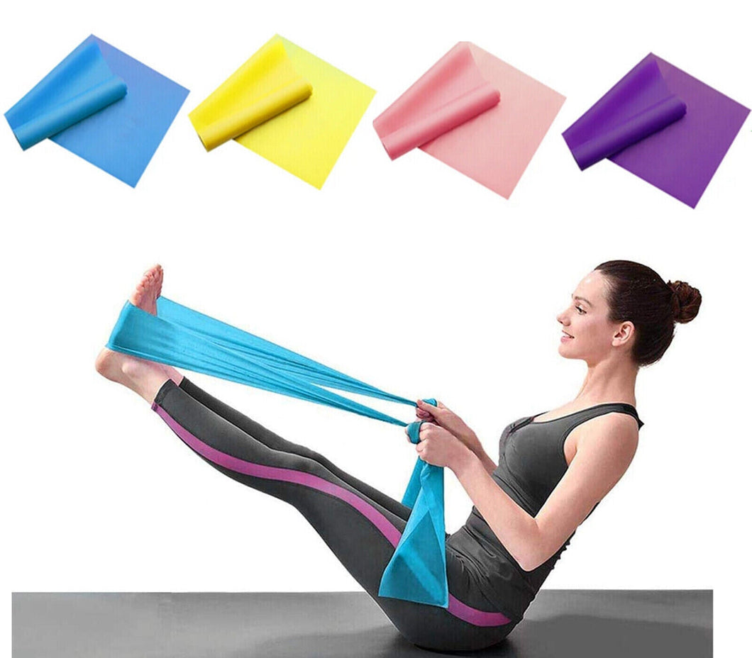 Fascia Elastica Fitness Banda Resistenza Yoga Pilates Stretching Palestra 150x15