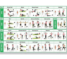 Carica l&#39;immagine nel visualizzatore di Gallery, Fascia Elastica Fitness Banda Resistenza Yoga Pilates Stretching Palestra 150x15
